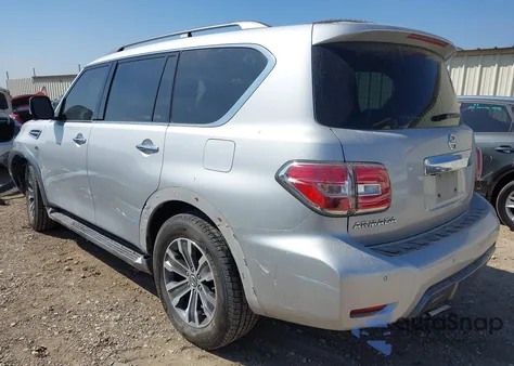 2019 Nissan Armada Sl из США, поврежденный, VIN JN8AY2ND7KX009264
